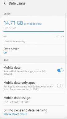 how to reduce data consumption on samsung galaxy