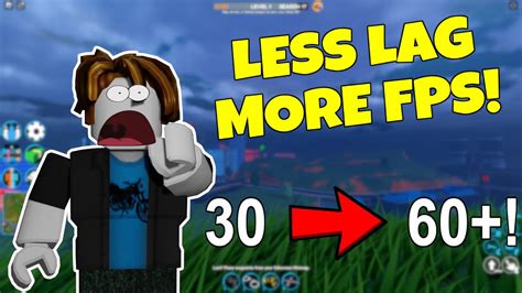 how to reduce fps in roblox