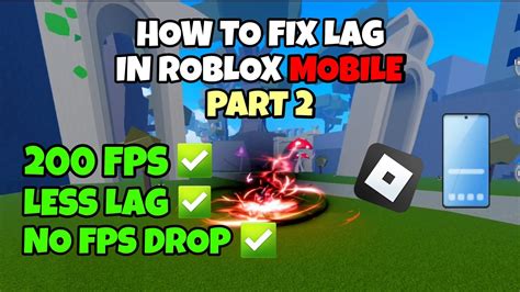 how to reduce lag in roblox blox fruits mobile
