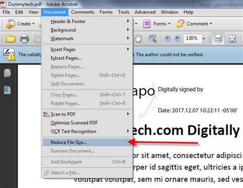 how to reduce pdf file size in adobe acrobat free
