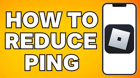how to reduce ping on roblox ipad