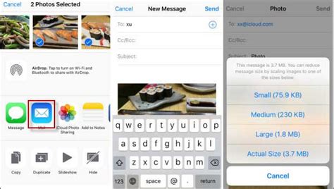 how to reduce size of iphone video for email