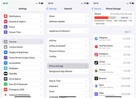 how to reduce storage on iphone apps