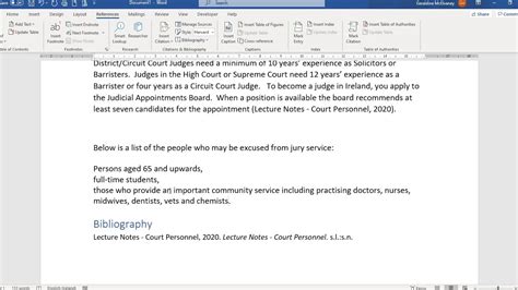 how to reference in word harvard style