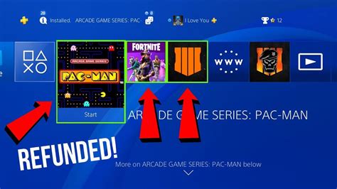 how to refund a game on ps4