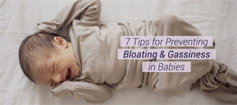 how to relieve a bloated baby