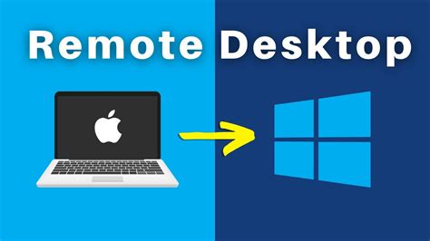 how to remote desktop from windows to mac