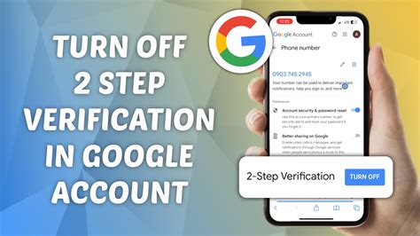 how to remove 2 step verification on youtube