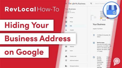 how to remove a business address from google