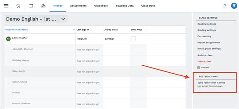 how to remove a class from canvas as a student