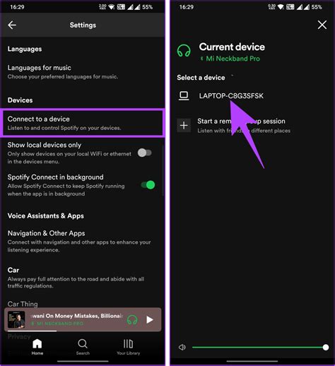 how to remove a device from spotify app