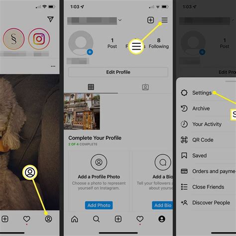 how to remove a facebook from instagram