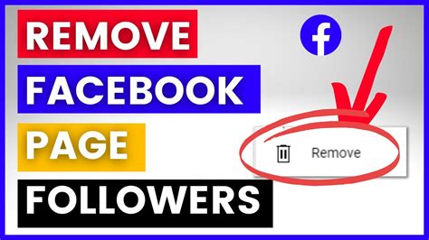 how to remove a follower on a facebook page