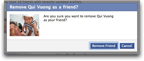 how to remove a friend from facebook page