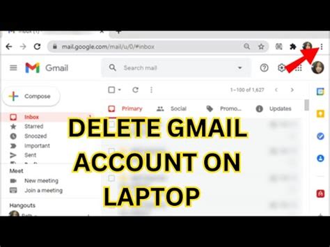 how to remove a gmail account from my macbook