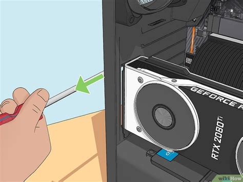how to remove a graphics card from a prebuilt pc