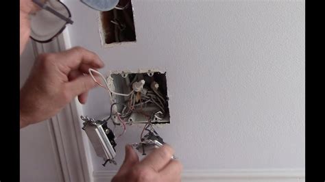 how to remove a light switch uk with 2 wires