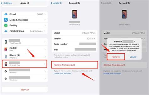 how to remove a mobile number from apple id