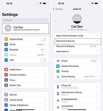 how to remove a number from apple id