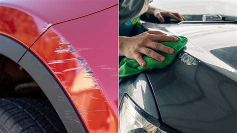 how to remove a paint scrape on car