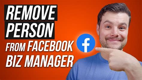 how to remove a person from facebook business page