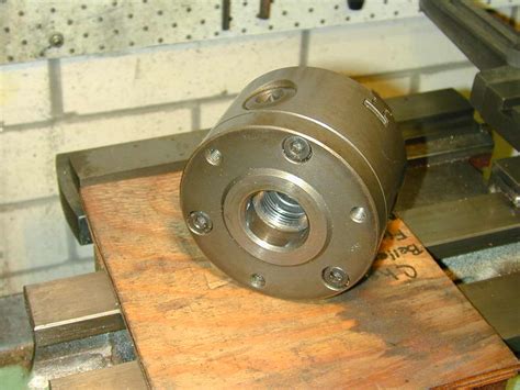 how to remove a stuck lathe chuck