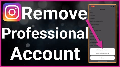 how to remove a switch account on instagram