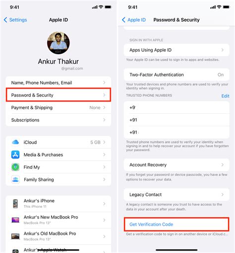 how to remove a trusted phone number on apple id