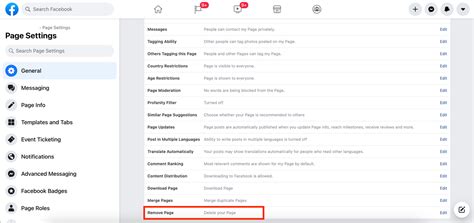 how to remove a user on a facebook business page