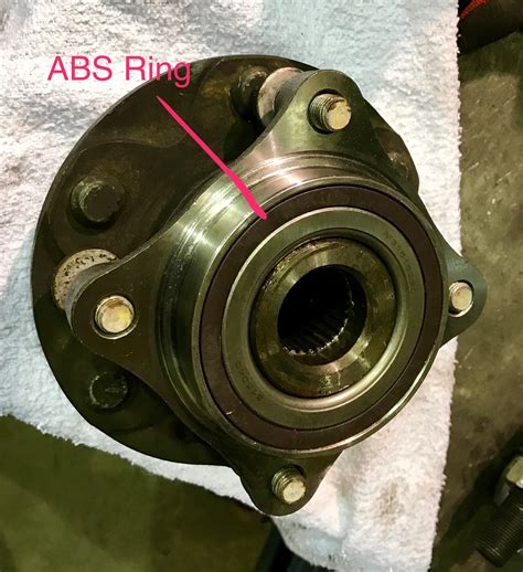 how to remove abs ring from hub