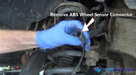 how to remove abs speed sensor