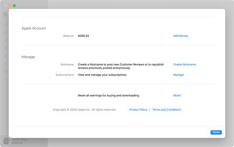 how to remove account from app store mac