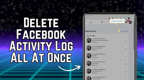 how to remove activity log on fb