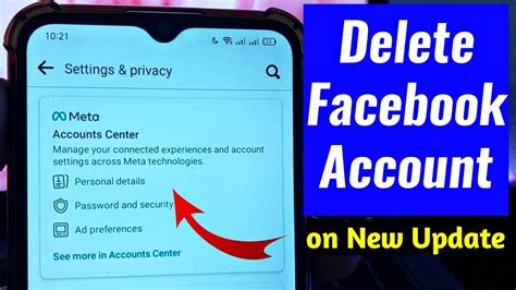 how to remove additional account on fb