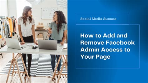 how to remove admin access from facebook business page