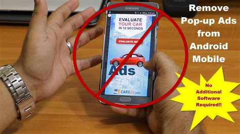 how to remove ads from android phone