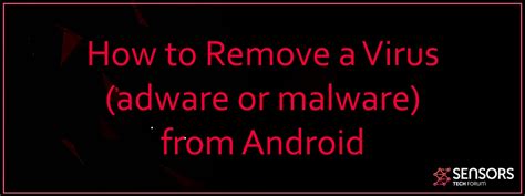 how to remove ads from android phone virus
