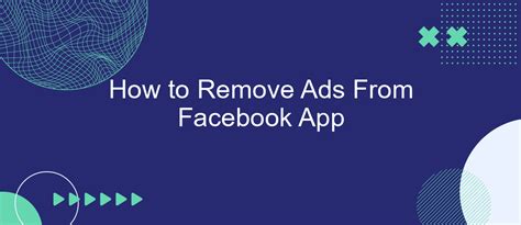 how to remove ads from facebook marketplace