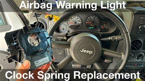 how to remove airbag light