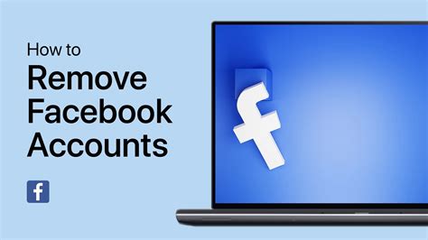 how to remove all accounts in facebook