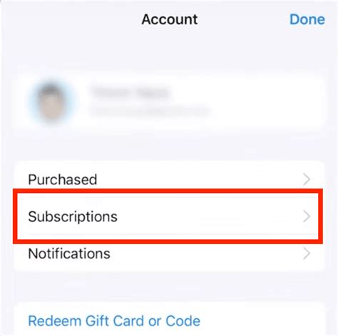 how to remove all active subscriptions on iphone
