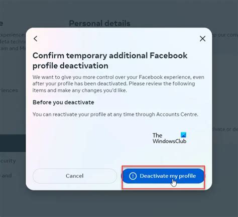 how to remove an additional profile from your facebook account