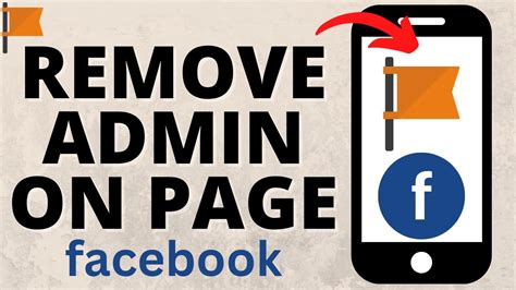 how to remove an admin from a facebook page on iphone