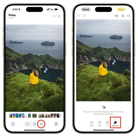 how to remove an object from photo on iphone