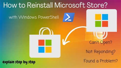 how to remove and reinstall microsoft store