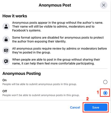 how to remove anonymous posts on facebook