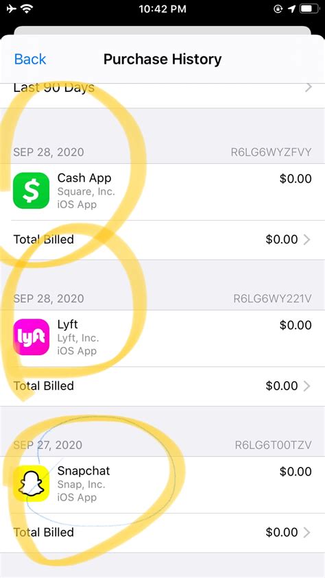 how to remove app from apple store history