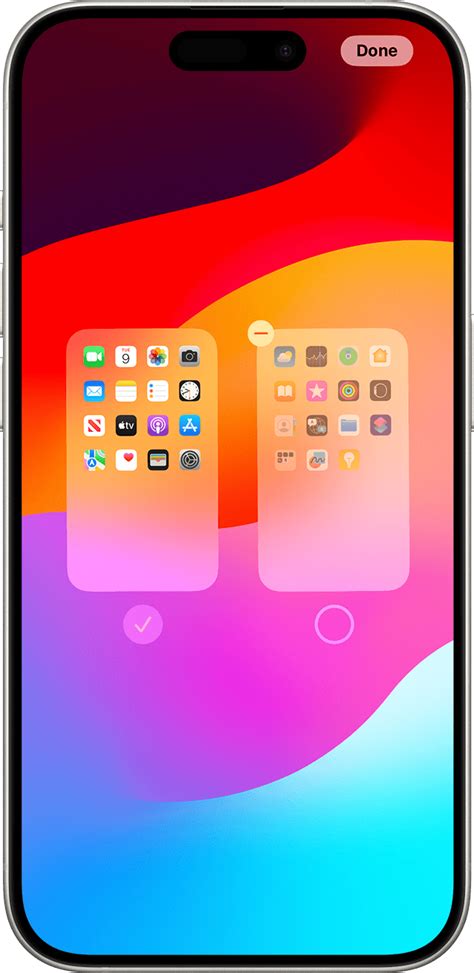 how to remove app from home screen iphone 15