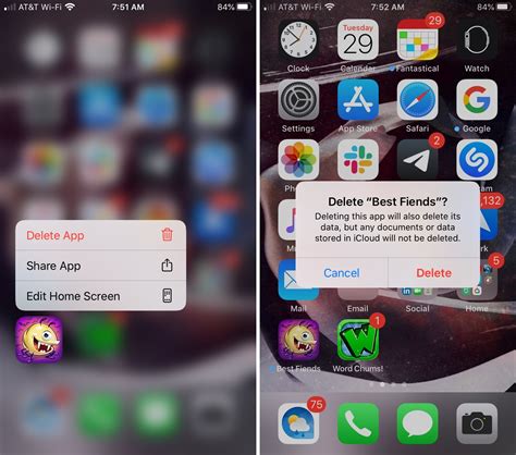 how to remove app from phone screen