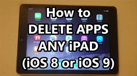 how to remove apps on ipad mini 2
